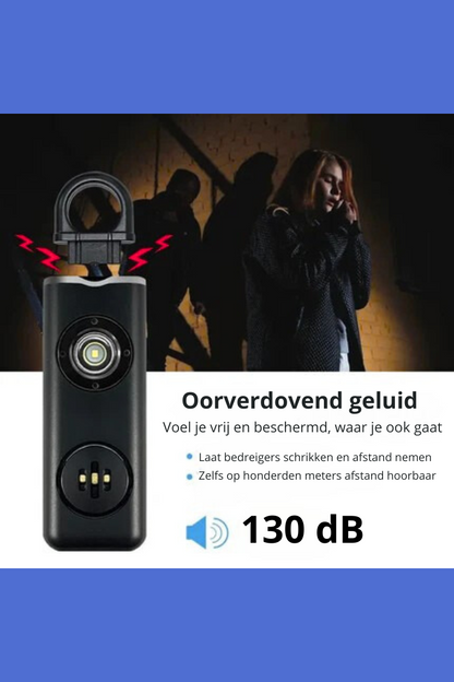 Freedom Sirene - Jouw persoonlijke alarm (130 dB + licht)