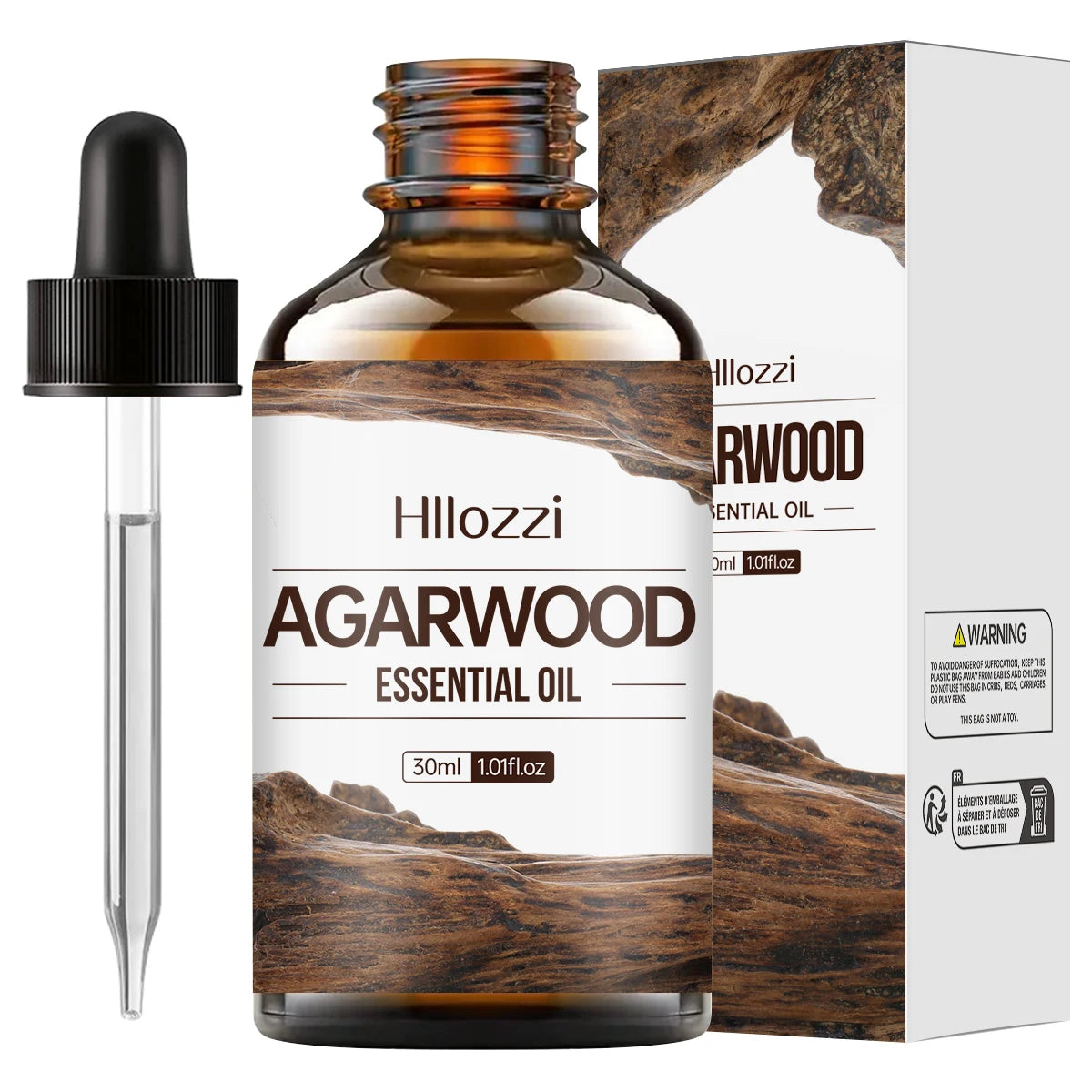 Agarwood Essentiële Olie – 30 ml | Voor Massage & Aromatherapie