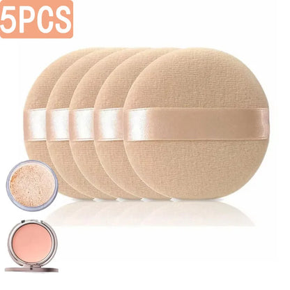 1/20/40PCS Soft Velvet Makeup Sponge Loose Powder Cosmetic Puff Double Face Makeup Sponge Concealer Wet Dry Makeup Tool