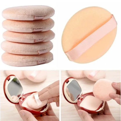 1/20/40PCS Soft Velvet Makeup Sponge Loose Powder Cosmetic Puff Double Face Makeup Sponge Concealer Wet Dry Makeup Tool