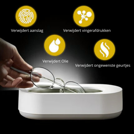 CrystalView™ de premium manier om je bril te reinigen