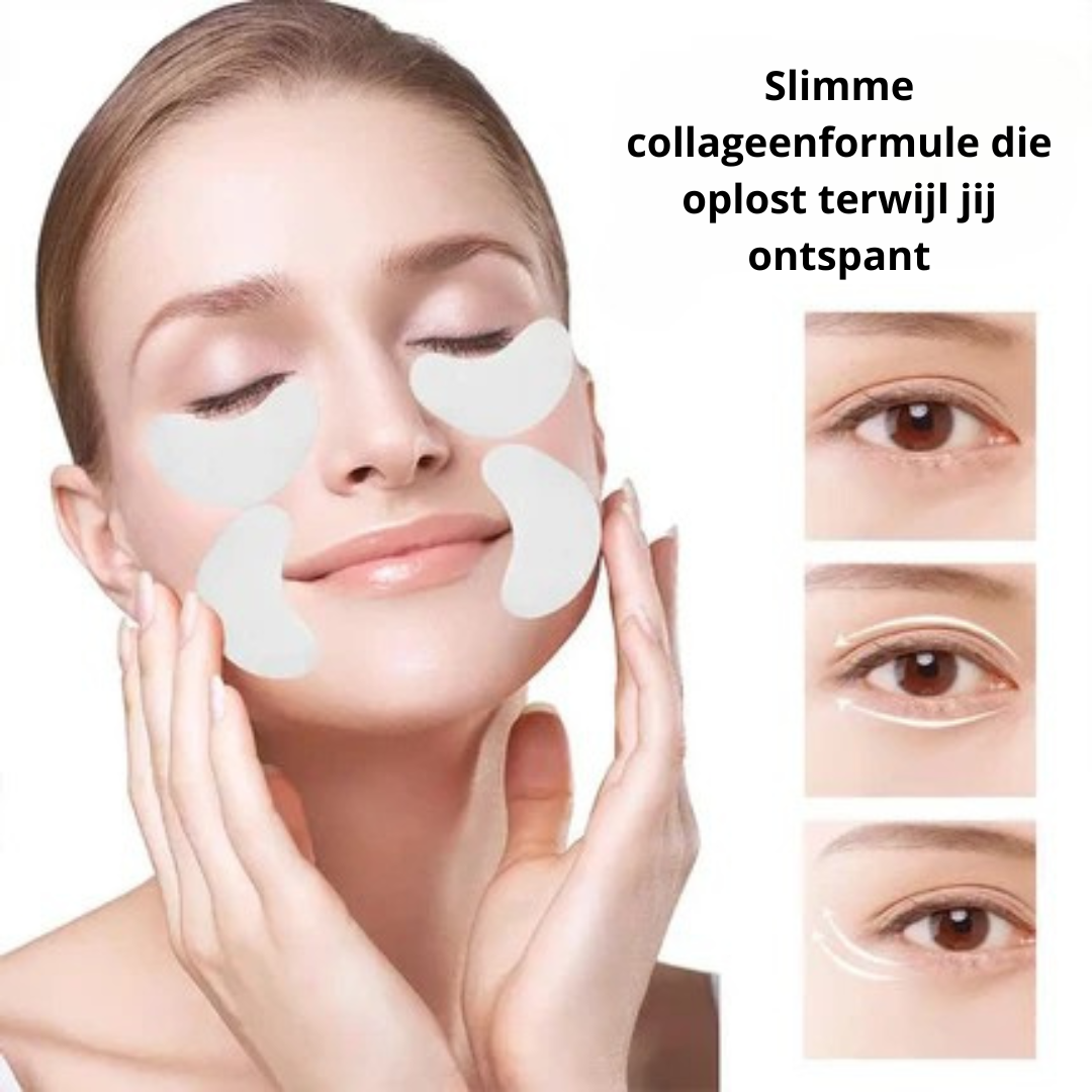 Écht jij, oogpatches die je laten stralen, zonder poespas