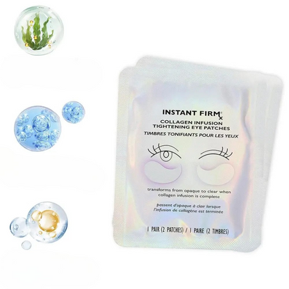 Écht jij, oogpatches die je laten stralen, zonder poespas