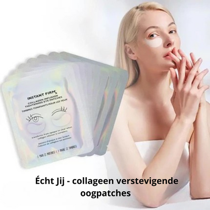 Écht jij, oogpatches die je laten stralen, zonder poespas