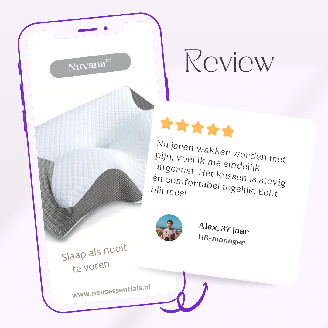 Nuvana™ - ondersteunt je nek waar dat nodig is