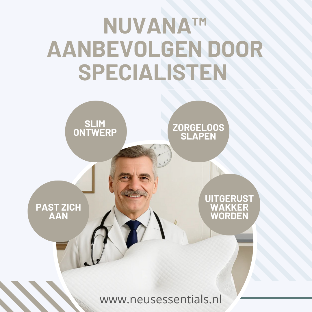 Nuvana™ - ondersteunt je nek waar dat nodig is
